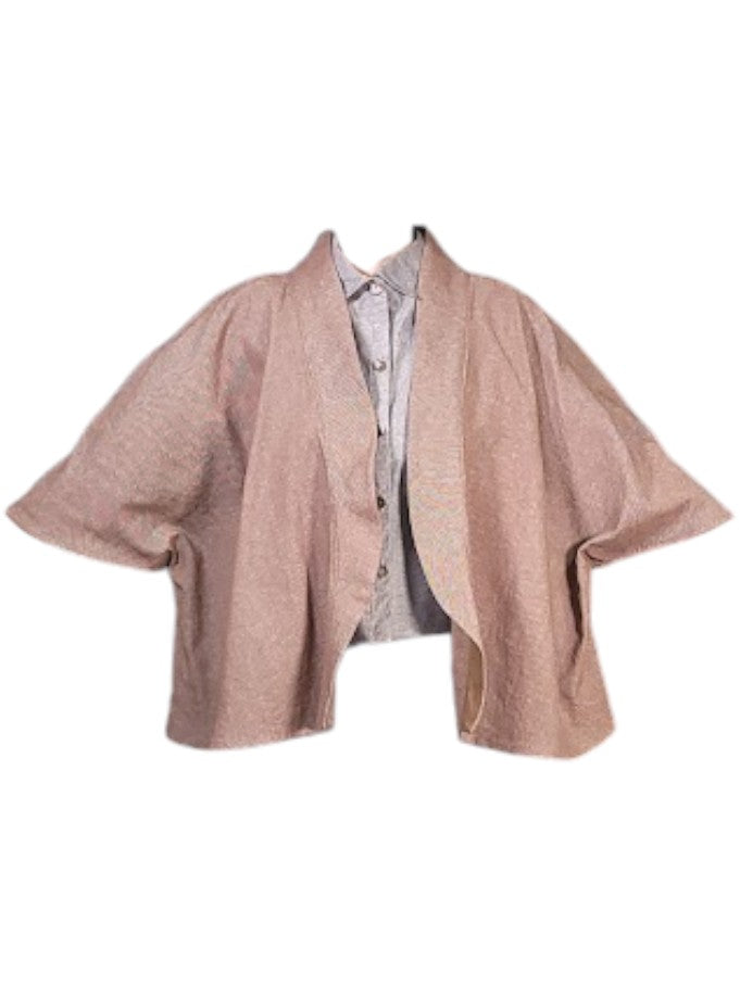 The Channing Throwover - Haori Jacket-Inspired, Hevyweight Linen