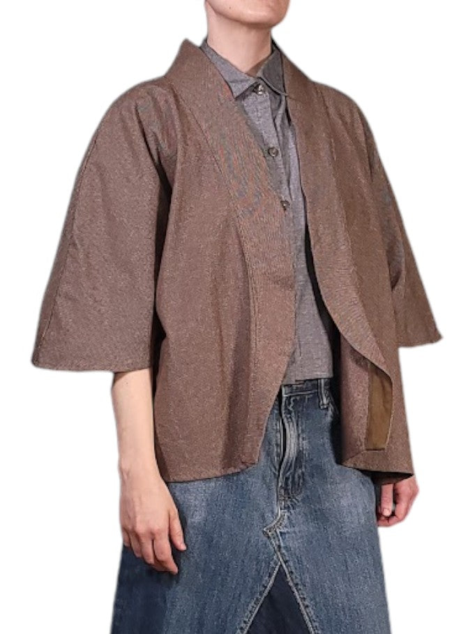 The Channing Throwover - Haori Jacket-Inspired, Hevyweight Linen