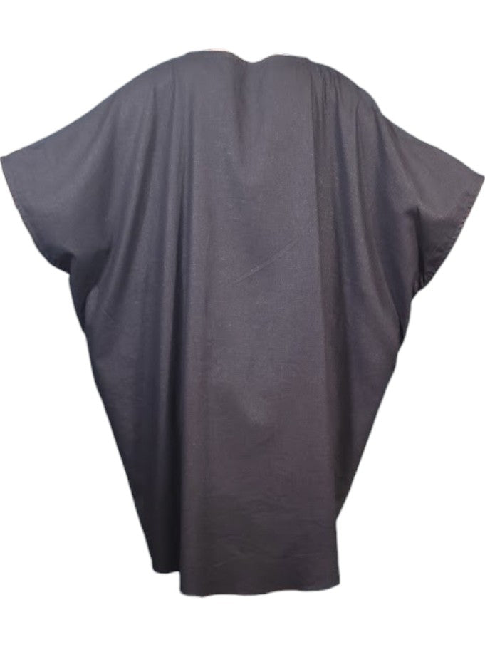 The Drape Dress Mini - Oversize, Linen Blend