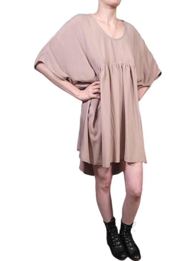 The Drape Dress Mini - Oversize, Rayon Challis