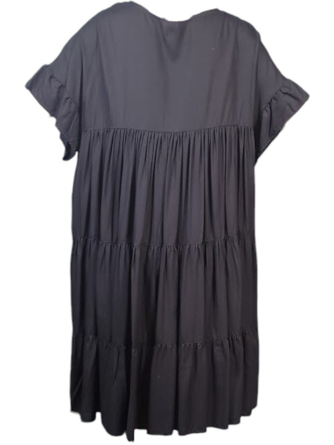 The Palomino Dress Midi - Oversize, Rayon Challis