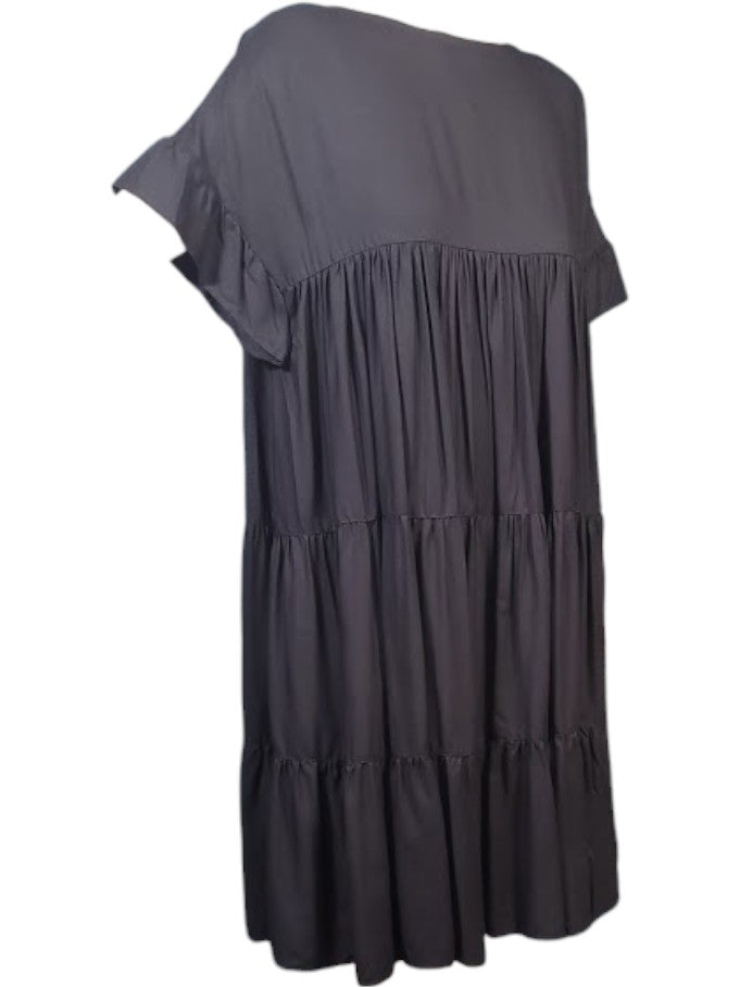 The Palomino Dress Midi - Oversize, Rayon Challis