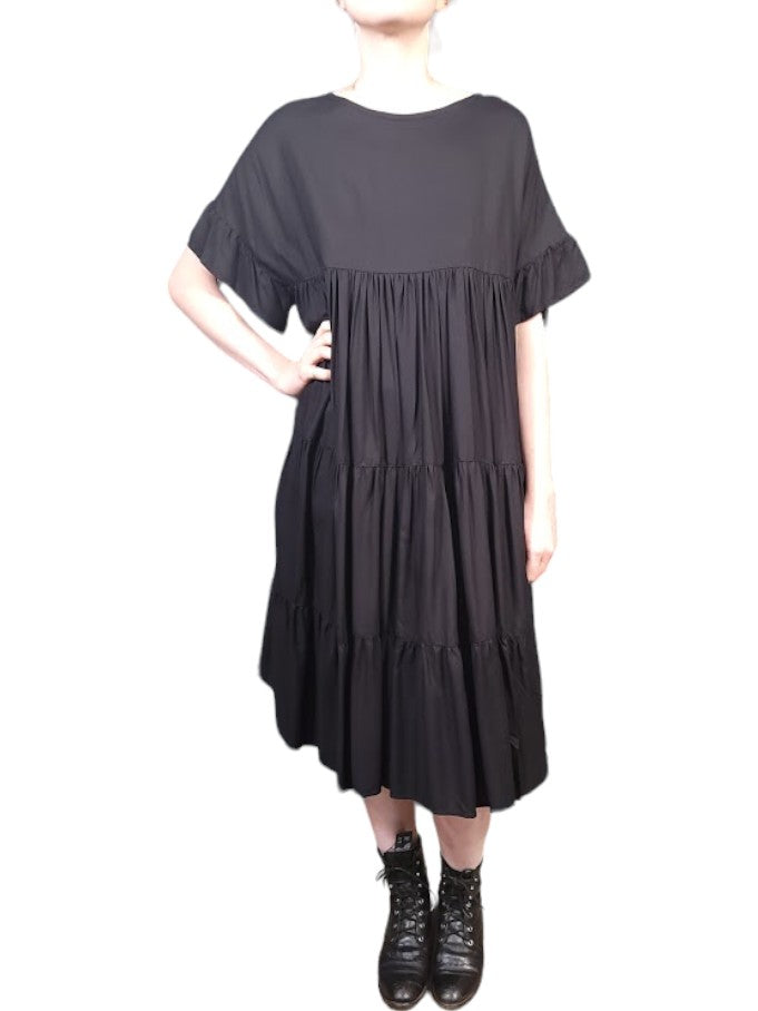 The Palomino Dress Midi - Oversize, Rayon Challis