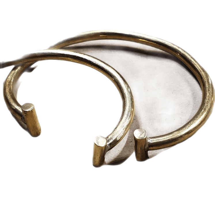 Brass Bar Cuff Bangle Jewelry Bracelet