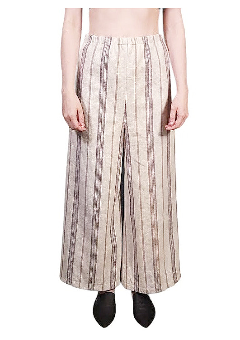 La Preza Wide Leg Resort Pant Variegated Stripe