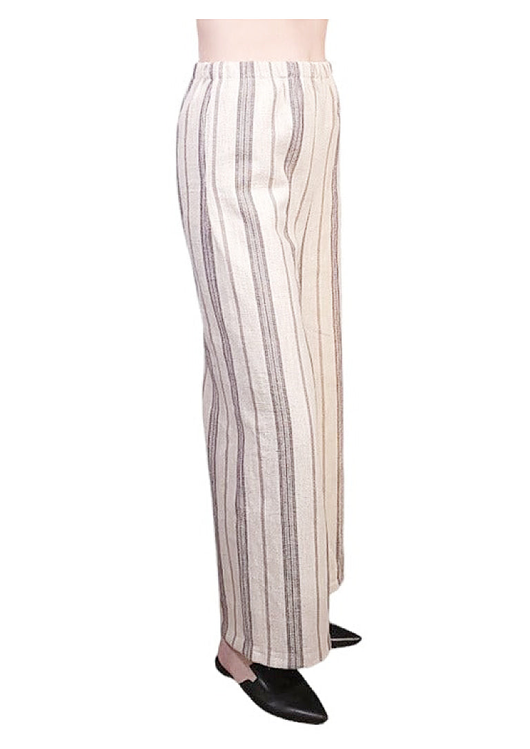 La Preza Wide Leg Resort Pant Variegated Stripe