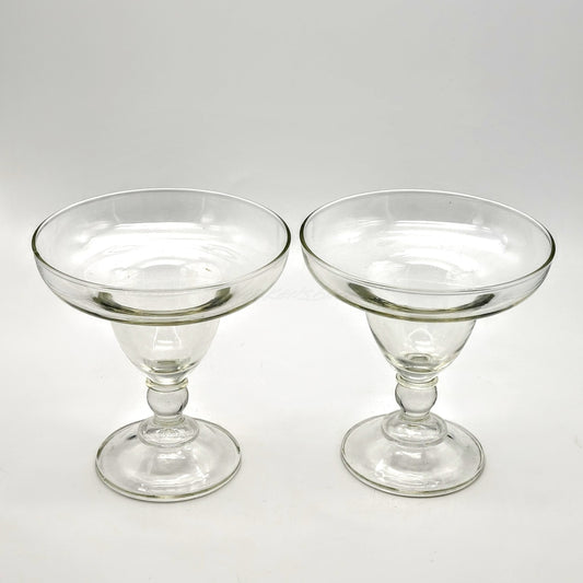 2 Pc - Vintage Martini Glasses Glassware