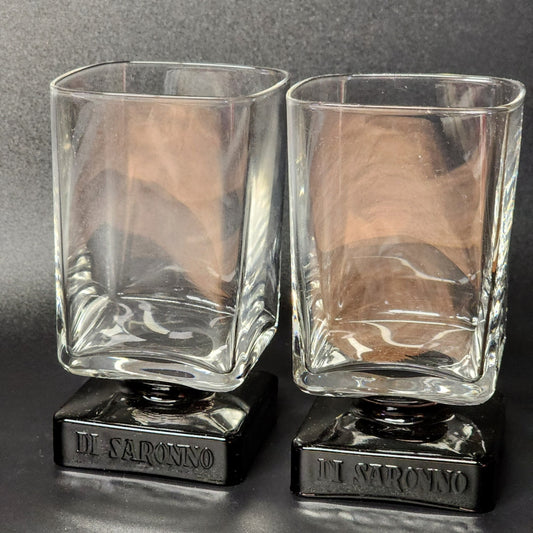 Copy Of 4 Pc - Vintage Culver Gold Iris Rocks Whiskey Drinking Glasses Glassware