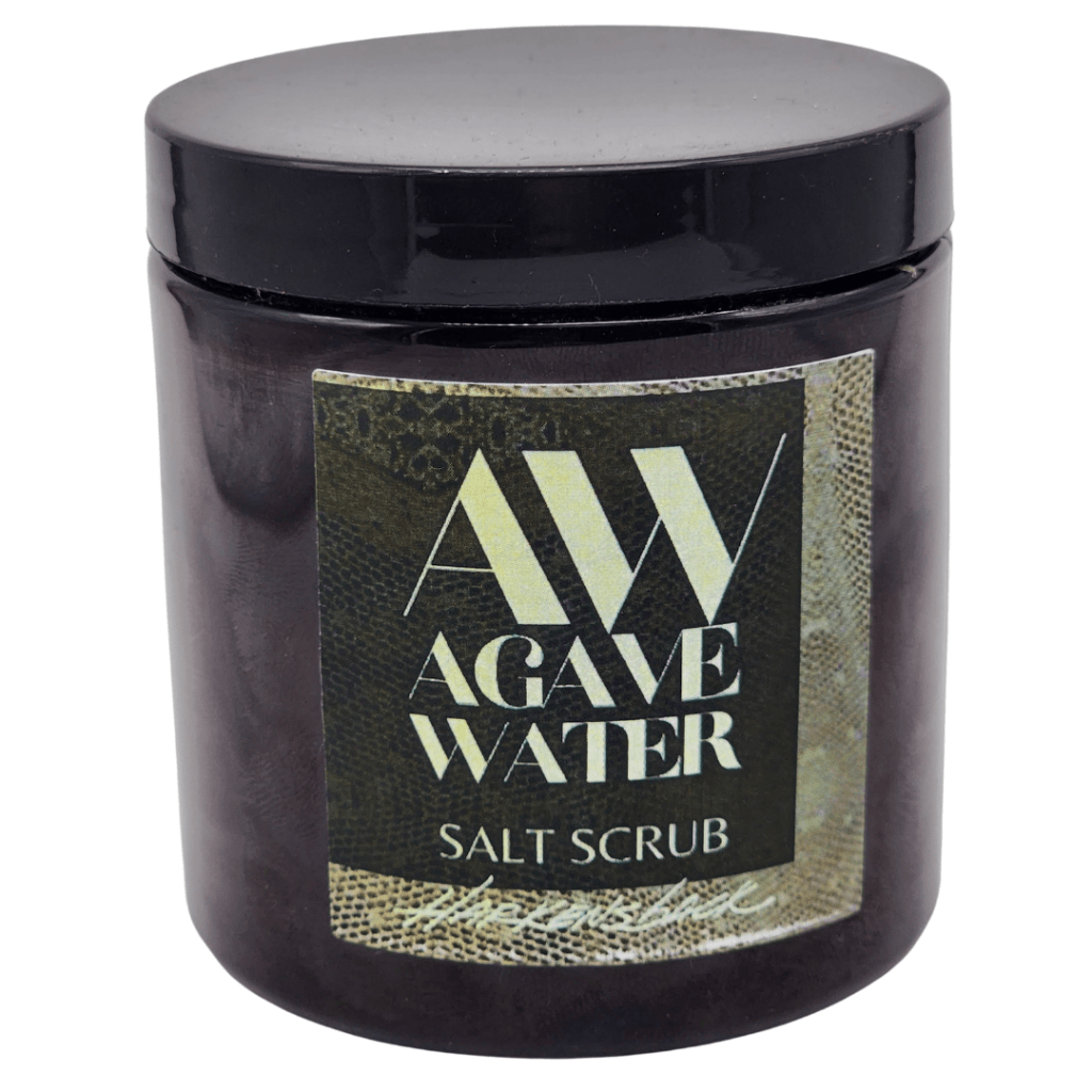 8 Oz Exclusive Signature Fragrance Ultra Fine Healing & Hydrating Himalayan Salt Scrub Agave Water