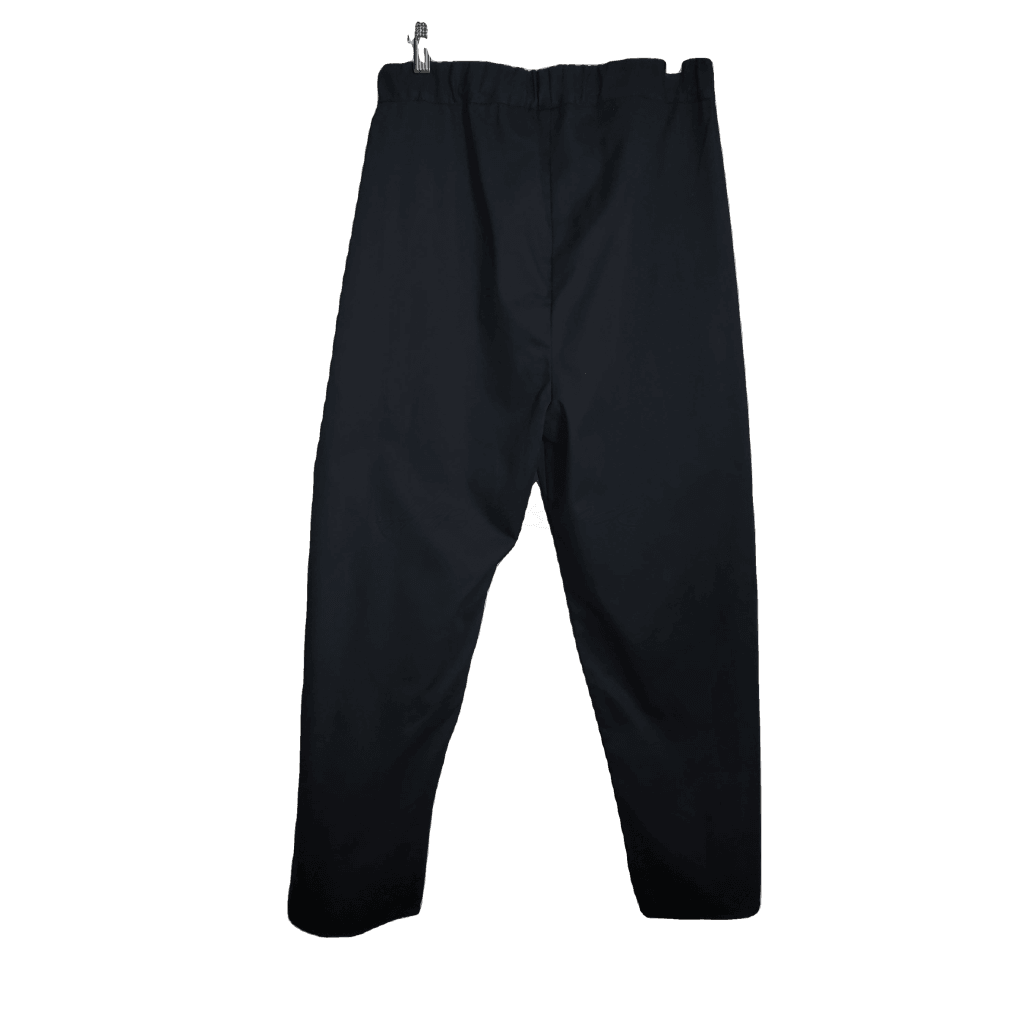 Black Fitted Trouser Apparel Pant