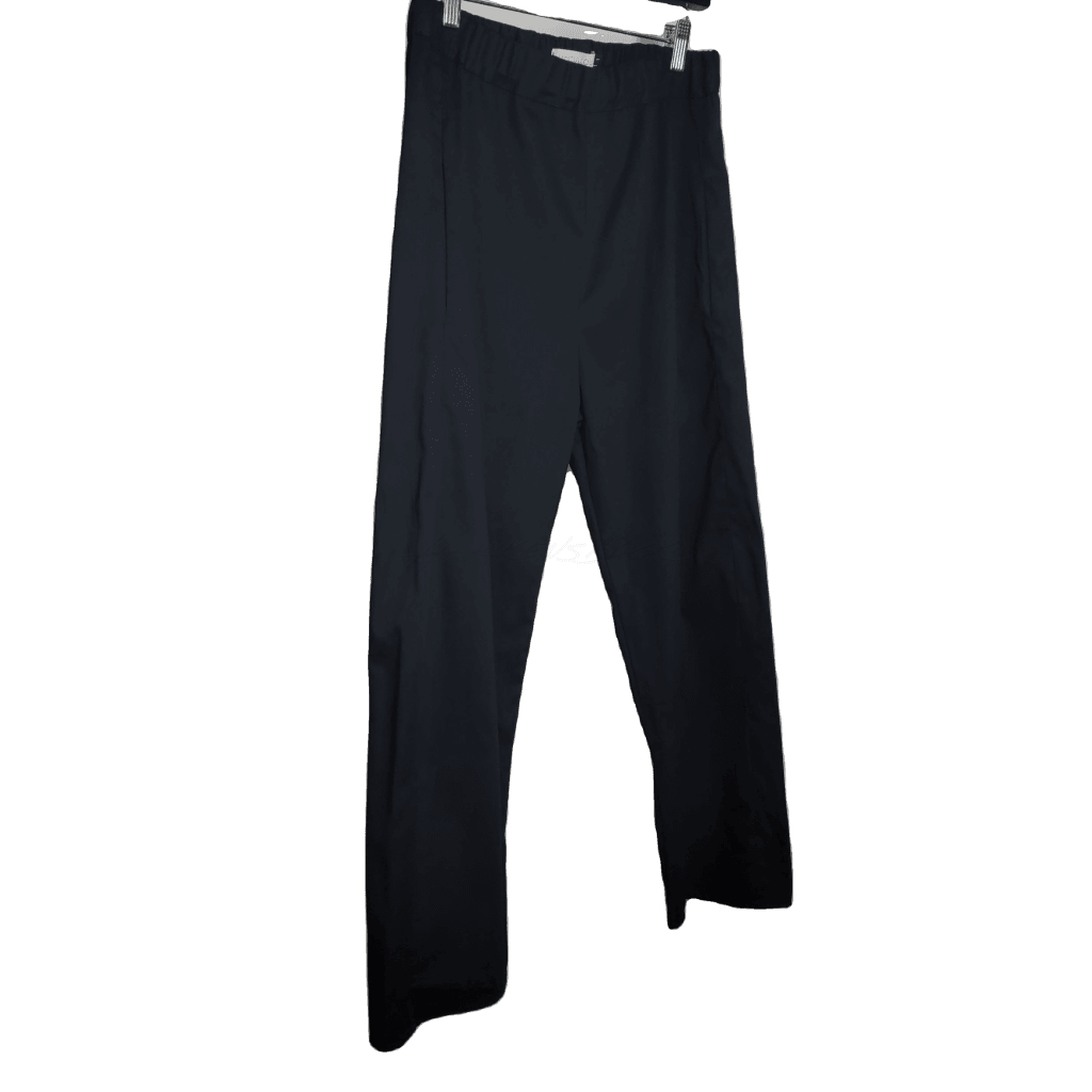 Black Fitted Trouser Apparel Pant