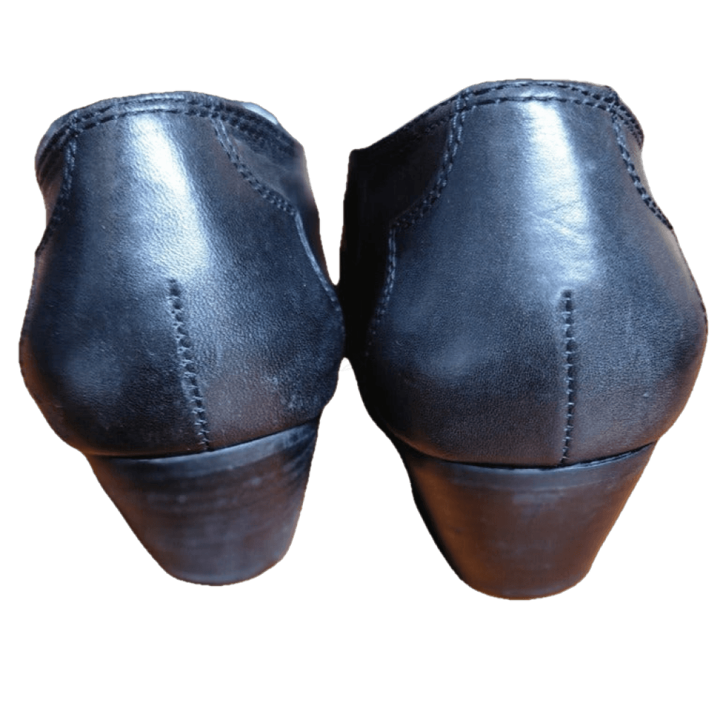 Black Reba Western Boots M 8.5 Vintage Boot