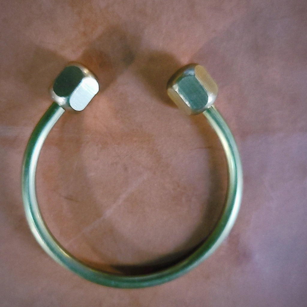 Brass Key Ring Bull Accessories Chain