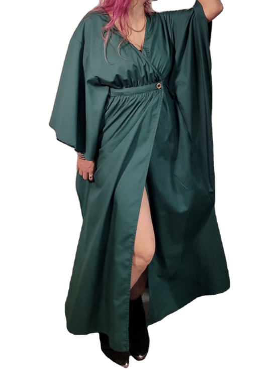Butterfly Kaftan Flowing Maxi Dress- Special Edition Fabrics Apparel Dress