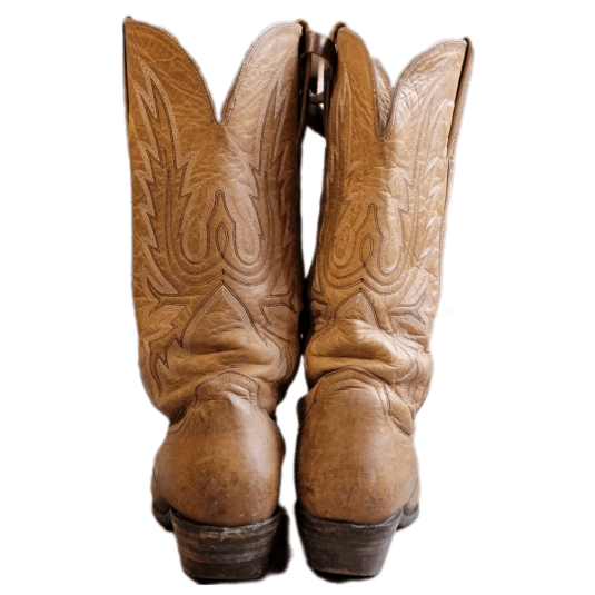 Charlie Horse Tan Size 8.5 Vintage Western Boot