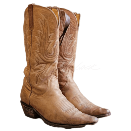 Charlie Horse Tan Size 8.5 Vintage Western Boot