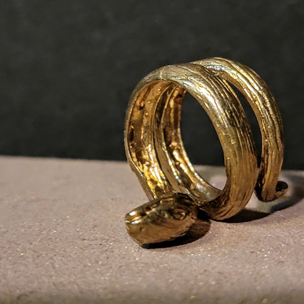 Double Wrap Around Snake Ring Jewelry