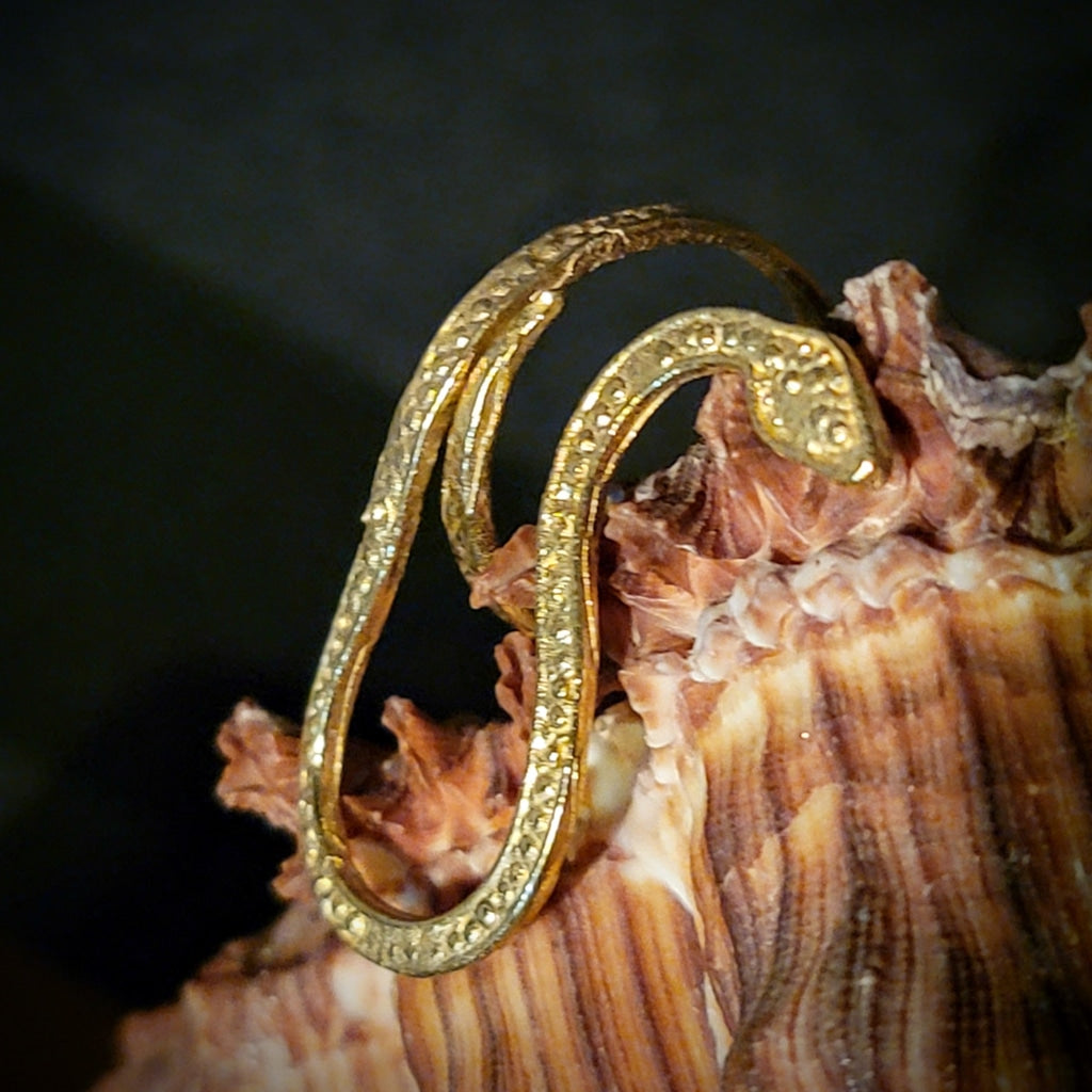Expanded Snake Wrap Ring Jewelry