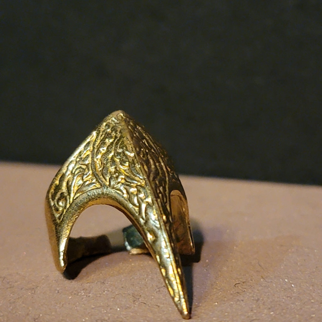 Gothic Talon Brass Ring Jewelry