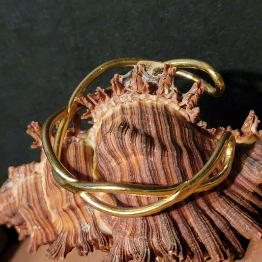 Infinity Brass Cuff Jewelry Bracelet