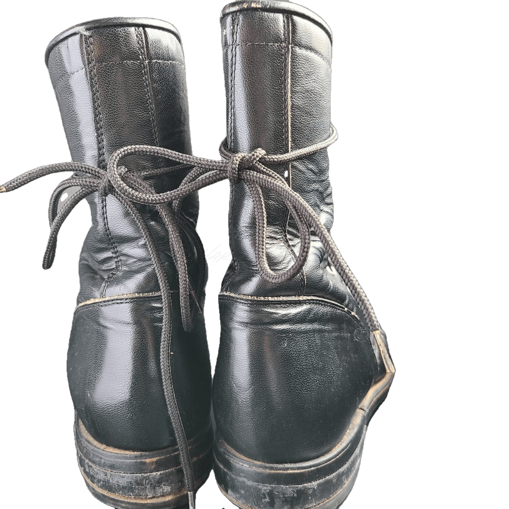 Vintage black shop lace up boots
