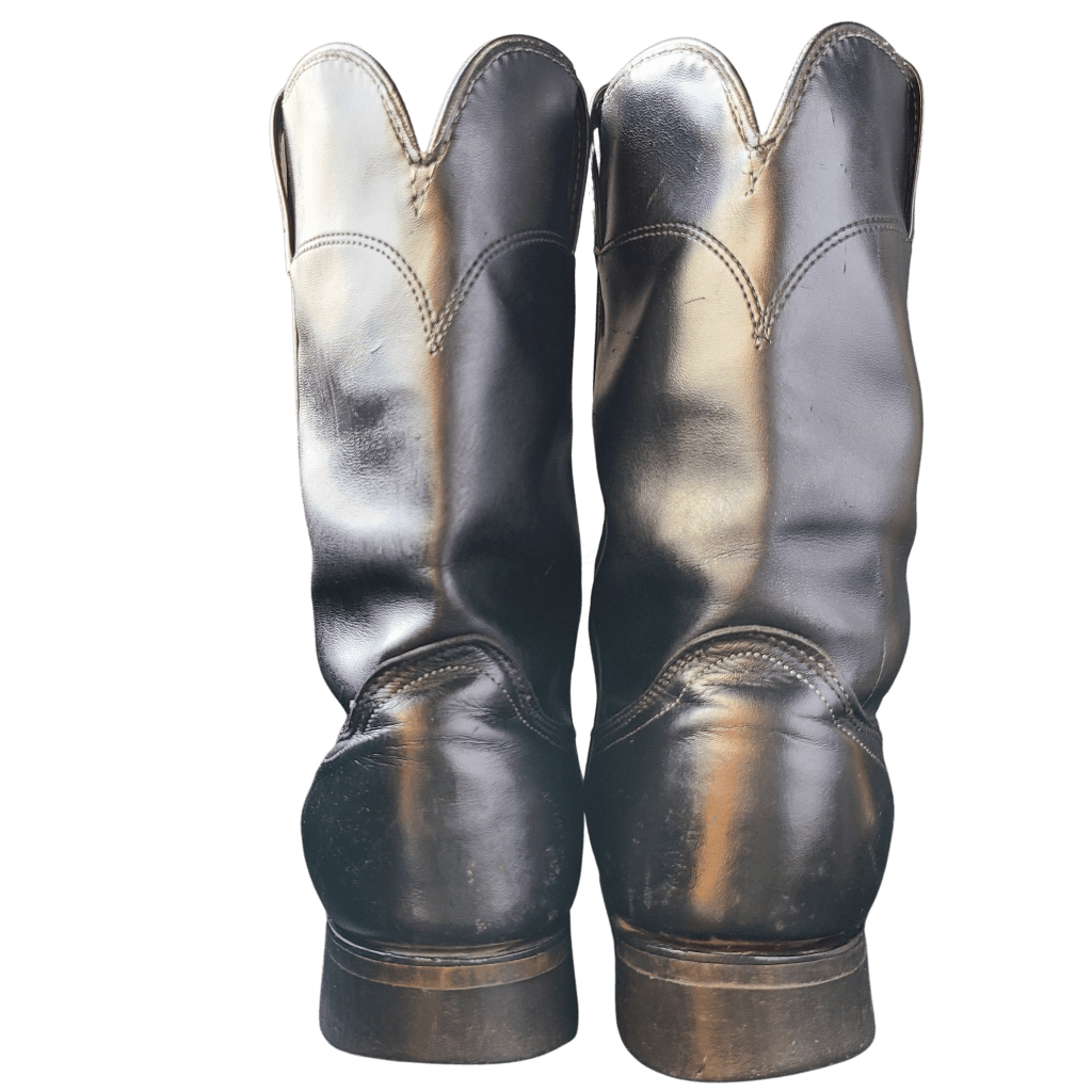 Laredo Black Vintage Roper Boots Western Boot