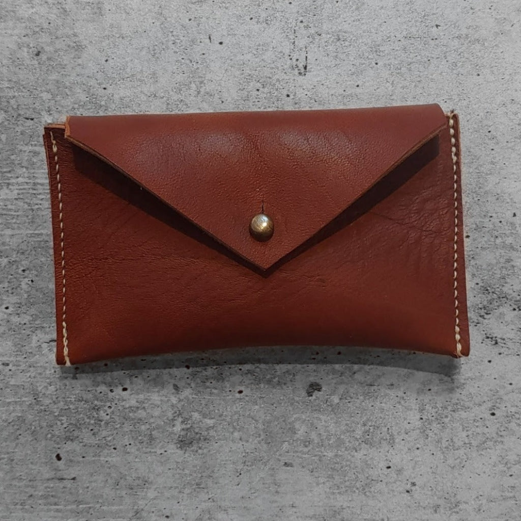 Leather Card Holder Wallet - Various Leathers Kodiak