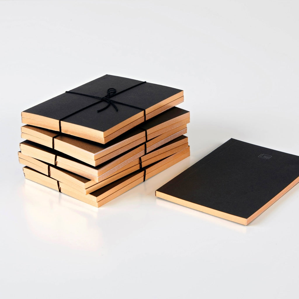 Mini Notebook Set -Rose Gold Edged Home Office