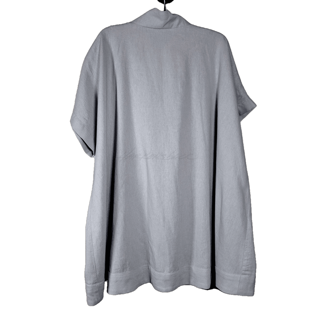 Mc011- Pop Up Collar Top Apparel Top