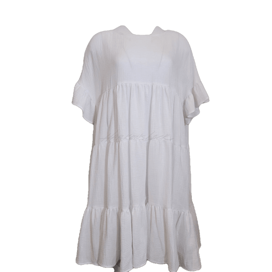 Palomino Dress - Cotton Gauze Semi Sheer Apparel