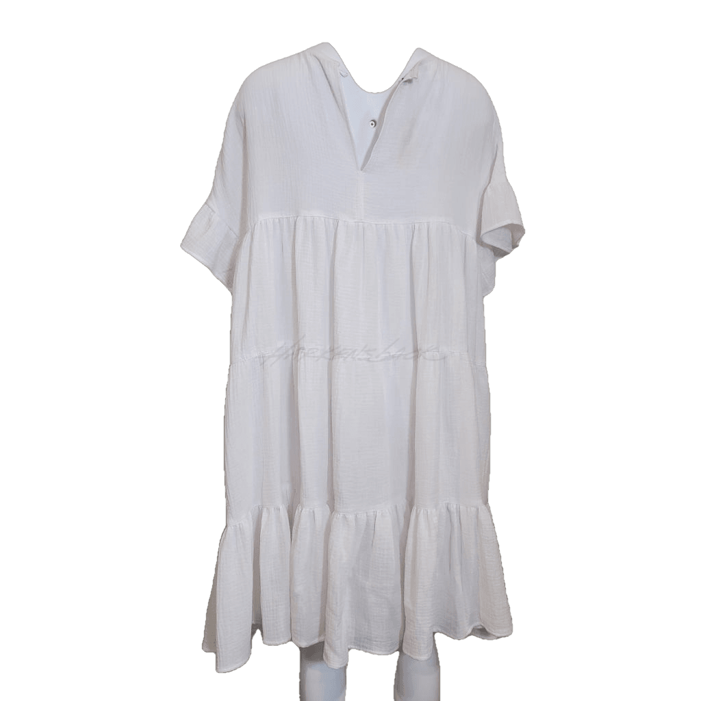 Palomino Dress - Cotton Gauze Semi Sheer Apparel