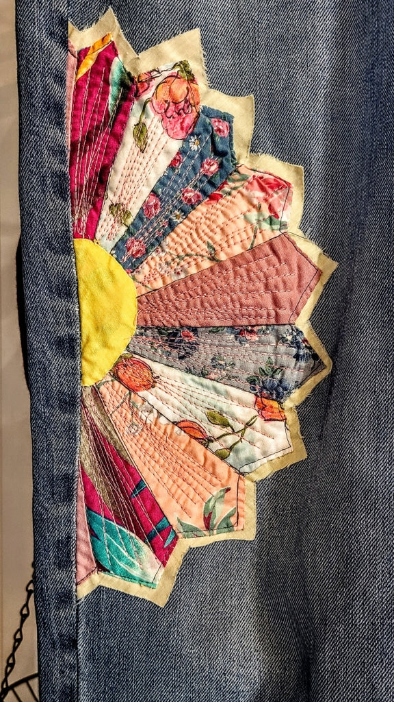 Quilted & Stitched Denim Vintage