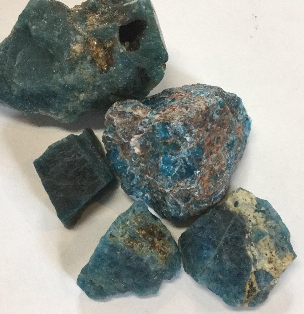 Raw Blue Apatite Crystal Naturals