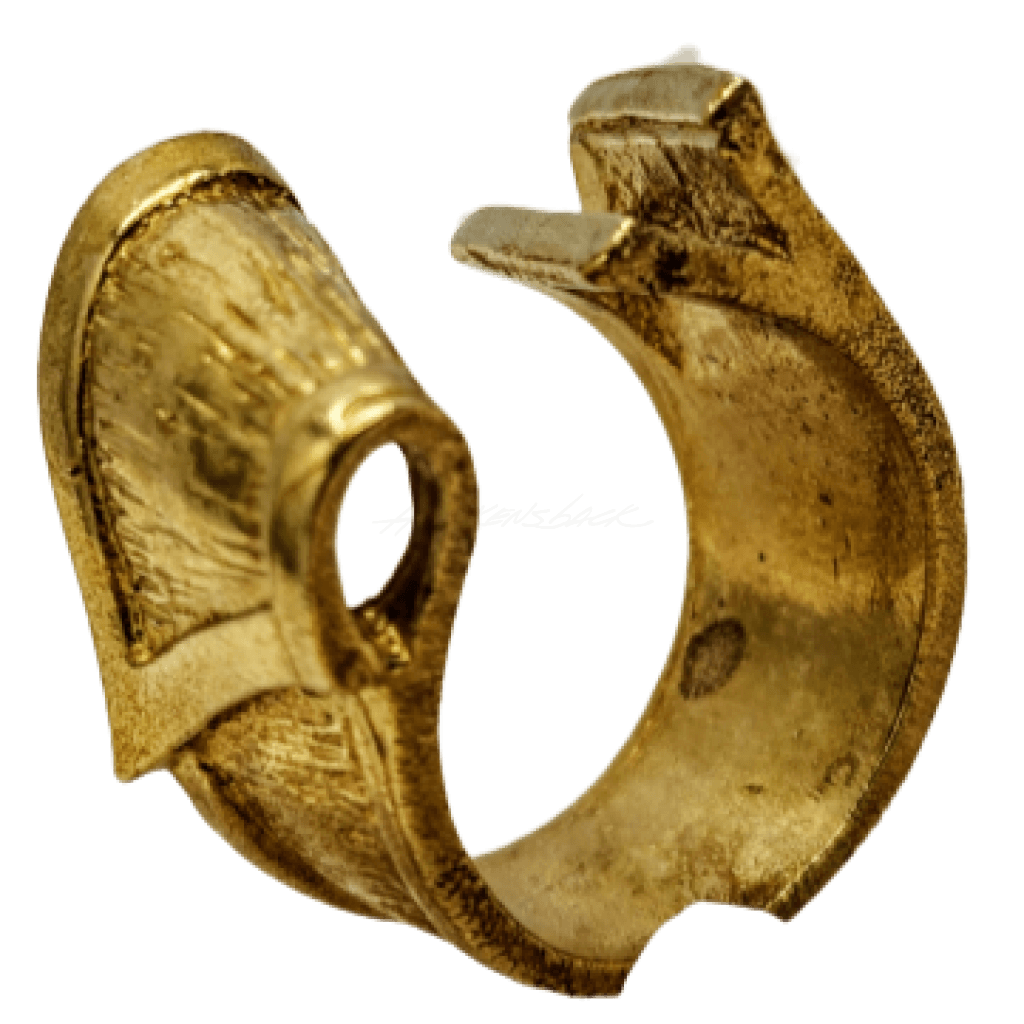 Brass Ribbon Ring Jewelry