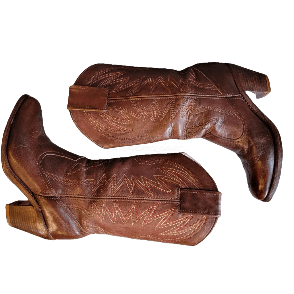 Sienna Brown Western Boots W 6 Vintage Boot