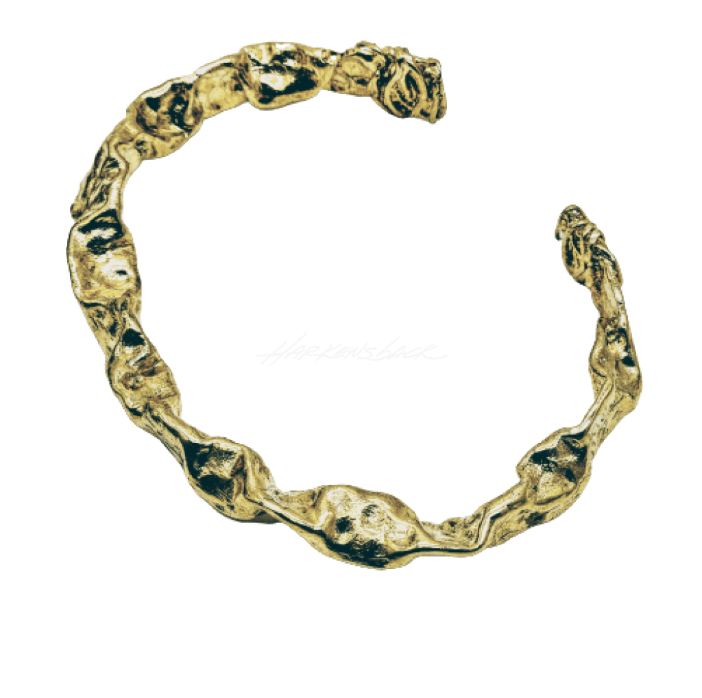Ribbon Liquid Cuff Jewelry Bracelet
