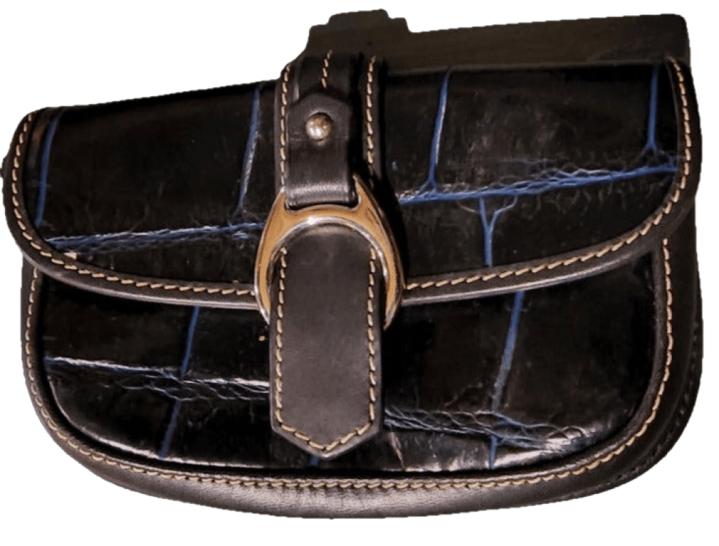 Vintage Black Dooney & Bourke Wristlet Bag