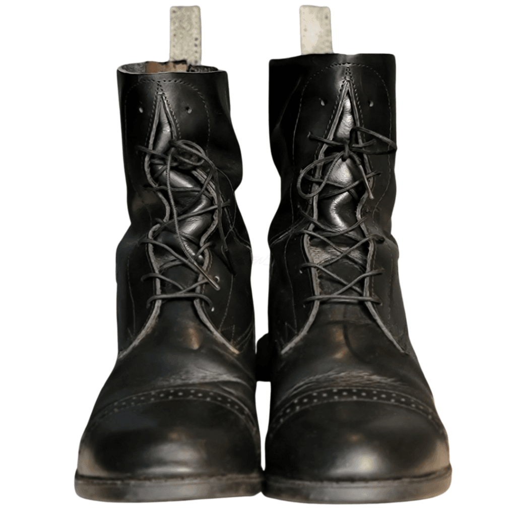 Vintage Black E. Vogel Field (7W) Western Boot