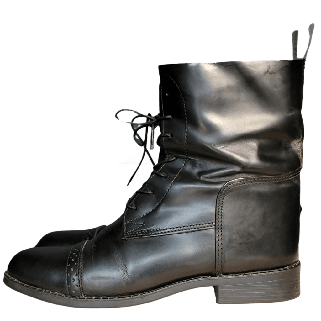 Vintage Black E. Vogel Field (7W) Western Boot