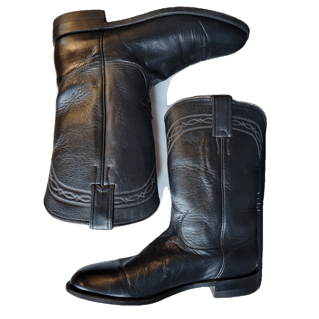 Justin white cowboy sales boots