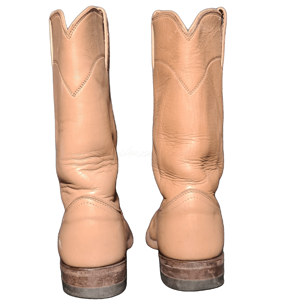 Vintage Boots Justin Tan Vintage Roper Western Boots Mens 6 Women s Size 7