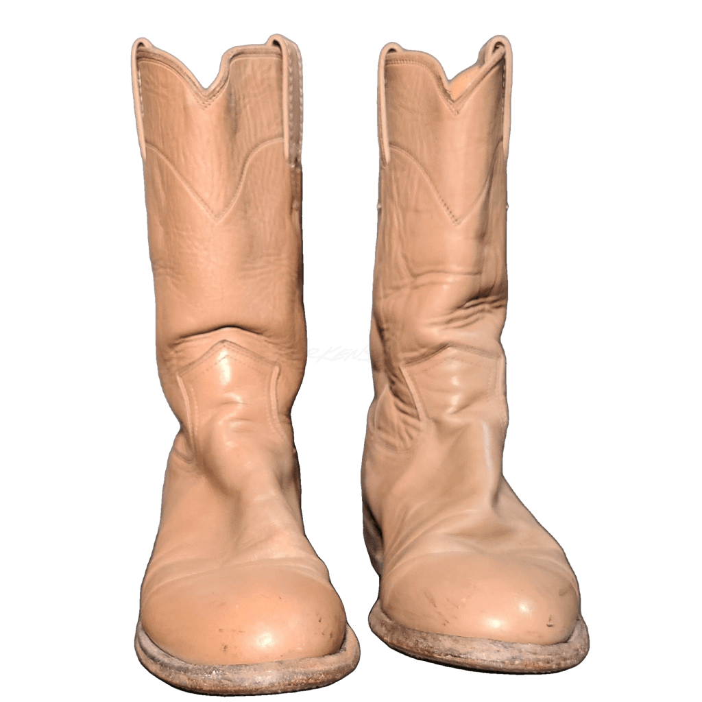 Vintage Boots Justin Tan Vintage Roper Western Boots Mens 6