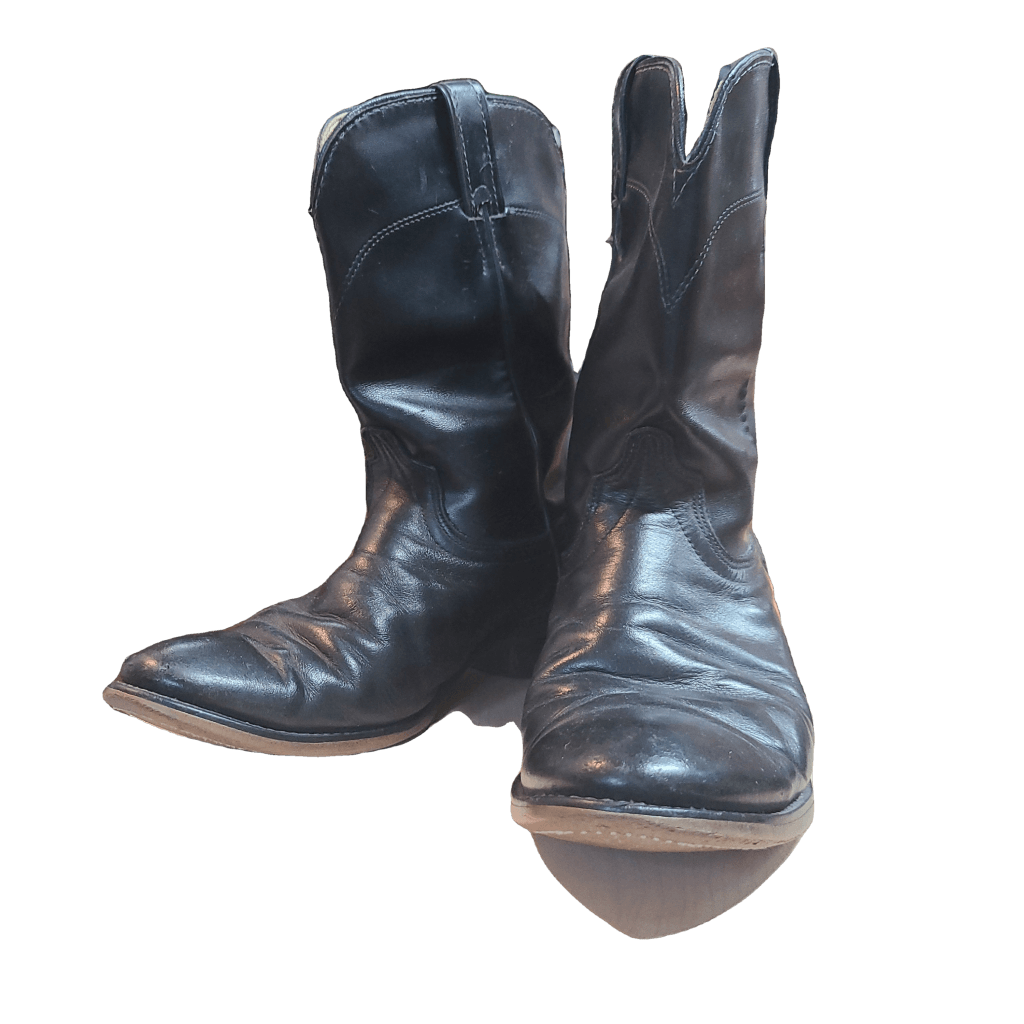 Vintage Boots - Laredo Black Roper Western Boot