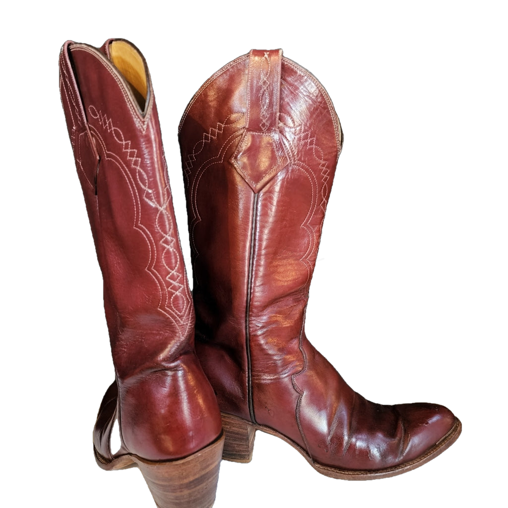 Vintage Cordova Tony Lama Western Boots M 8 .5 / W 10 Boot