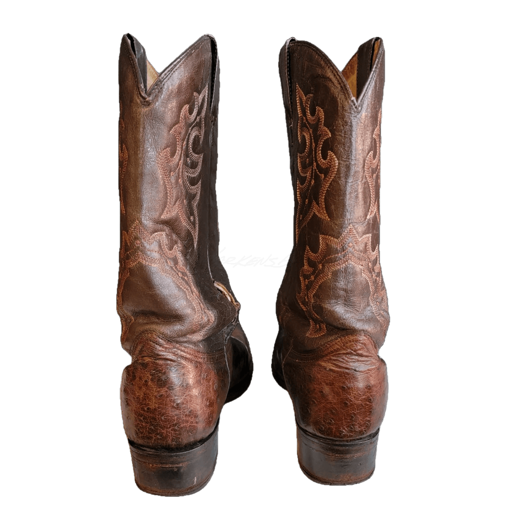 Circle g ostrich boots store