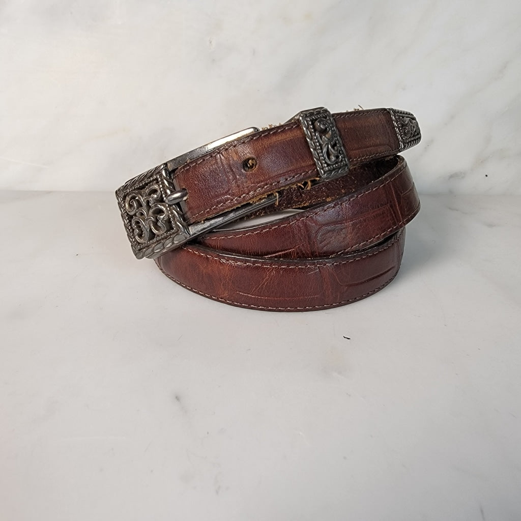 Vintage Leather Brighton Belt Western