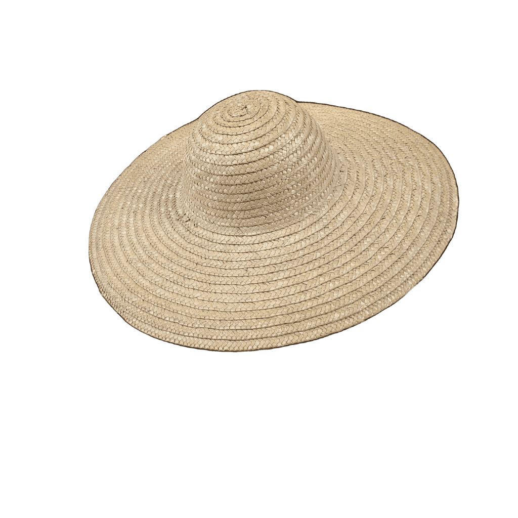 Vintage Hats - Straw Beach Hat