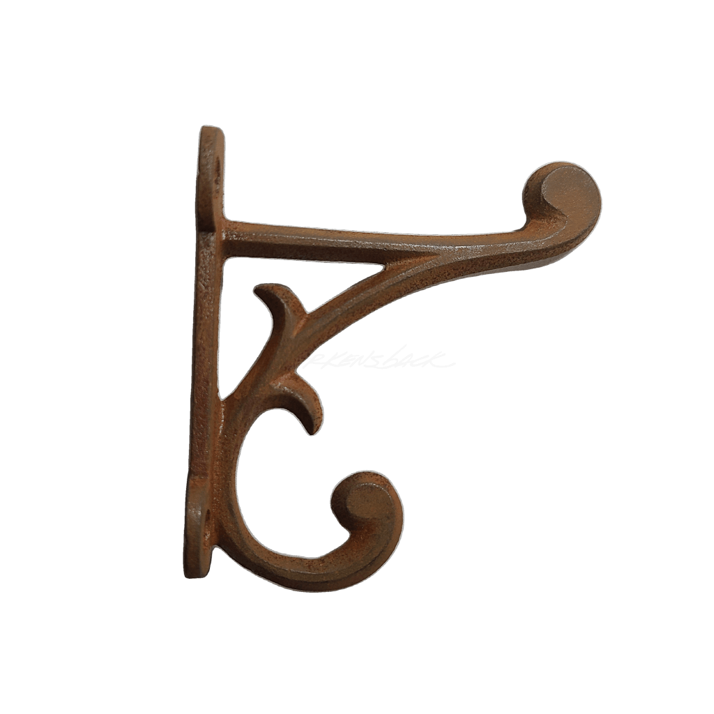 Vintage Style Rustic Light Brown Wall Hook Hardware