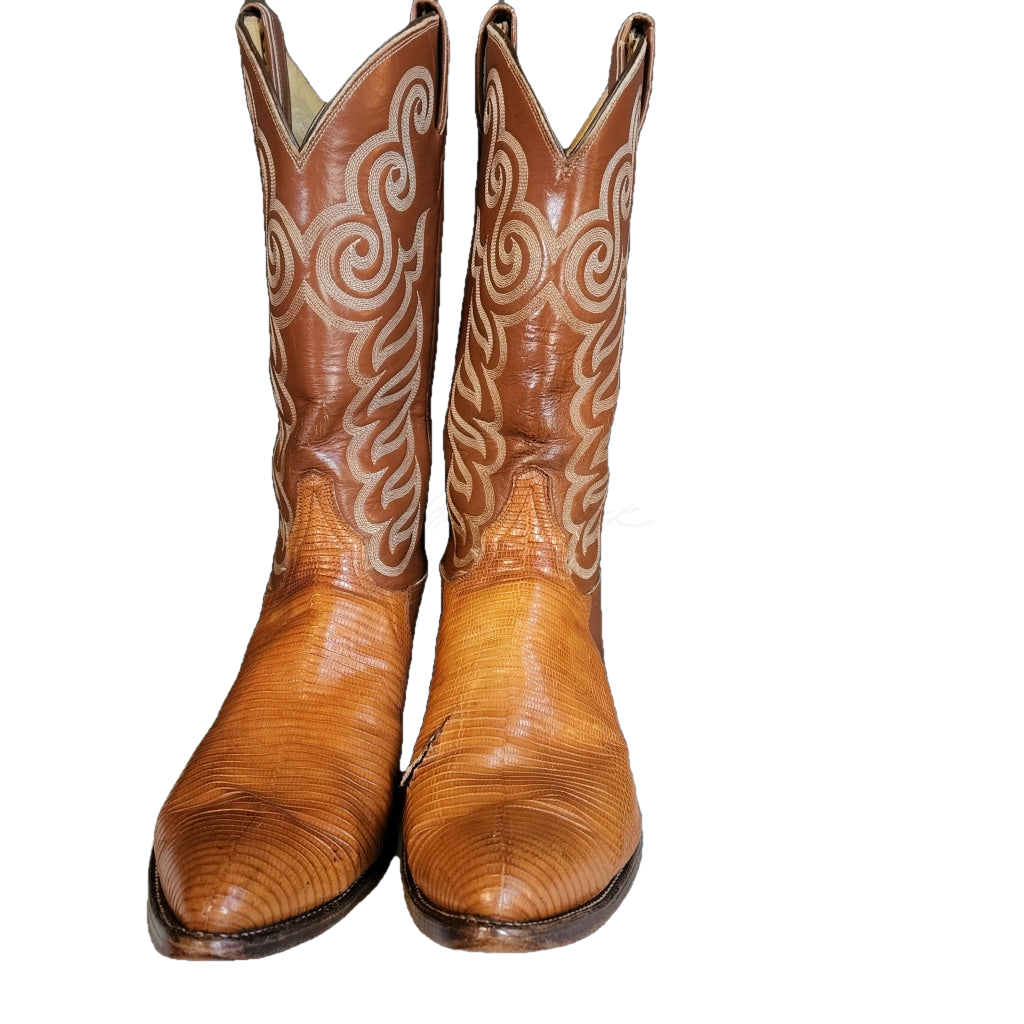 Tony lama 2025 lizard boots