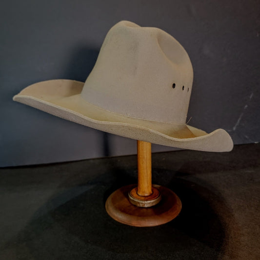 Vintage Western Hat - American Co.- Light Gray 6 3/4